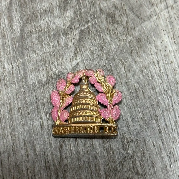 Lot Collection 5 Vintage Girl Scouts & Brownie Lapel pins uniform achievement - Picture 4 of 6